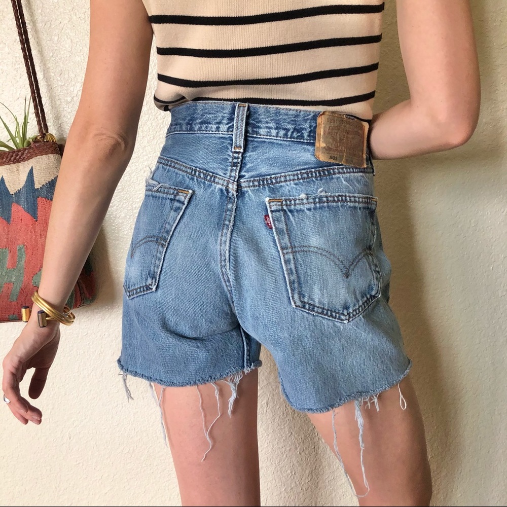 Vintage Levi’s 501 Denim Cutoff Shorts
